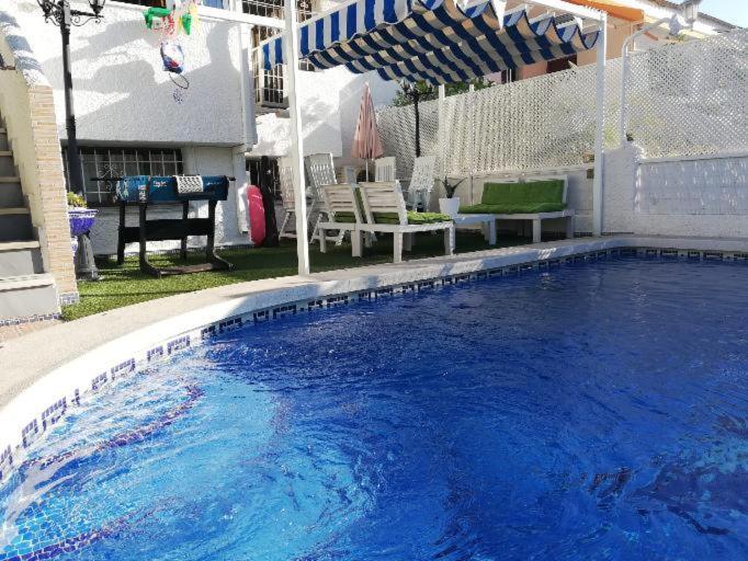 Piso Entero En Semi Sotano Con Piscina Salina Privada Apartment San Pedro del Pinatar Bagian luar foto